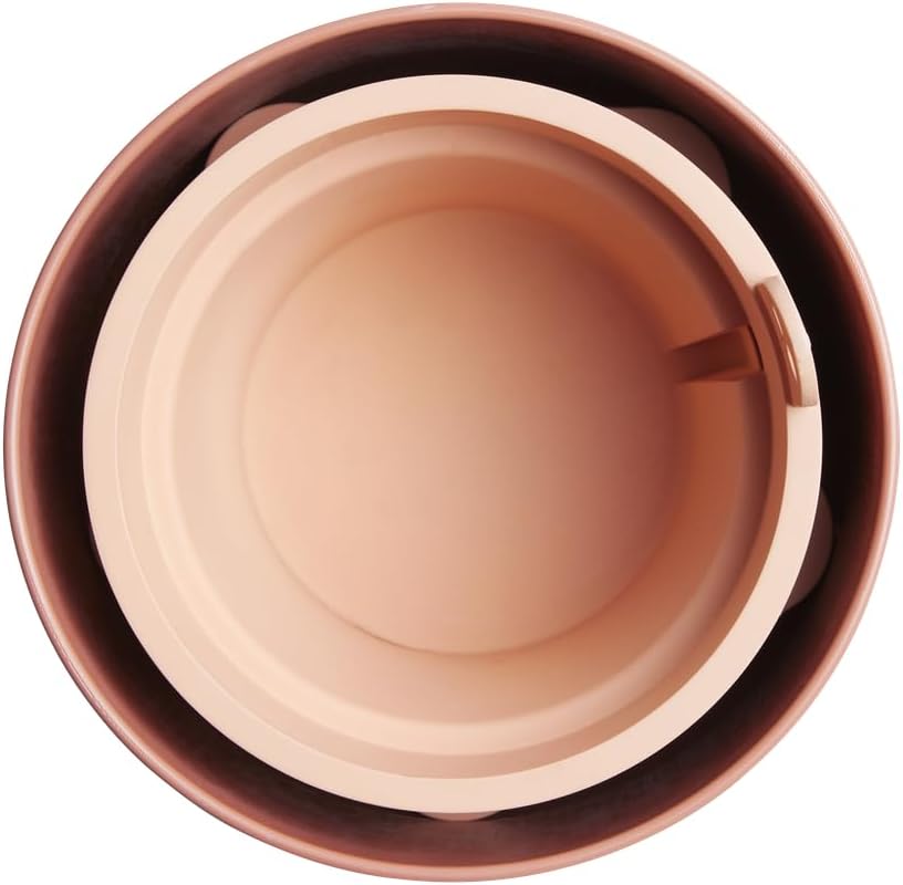 VASO PURE COUPE 35CM BALANCED BEIGE
