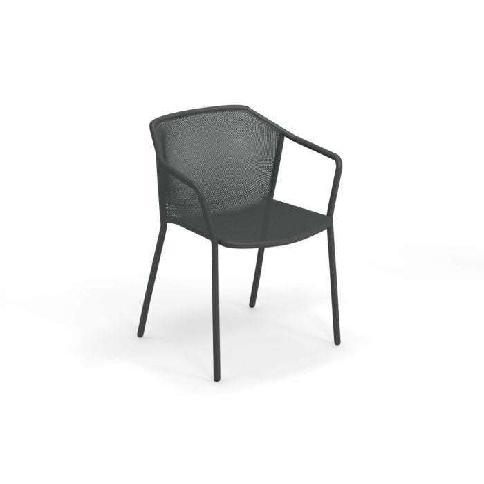 OFFERTA TAVOLO PLUS4 IMPERIAL ALLUNGABILE 220+110X110CM FERRO ANTICO +6 POLTRONE DARWIN