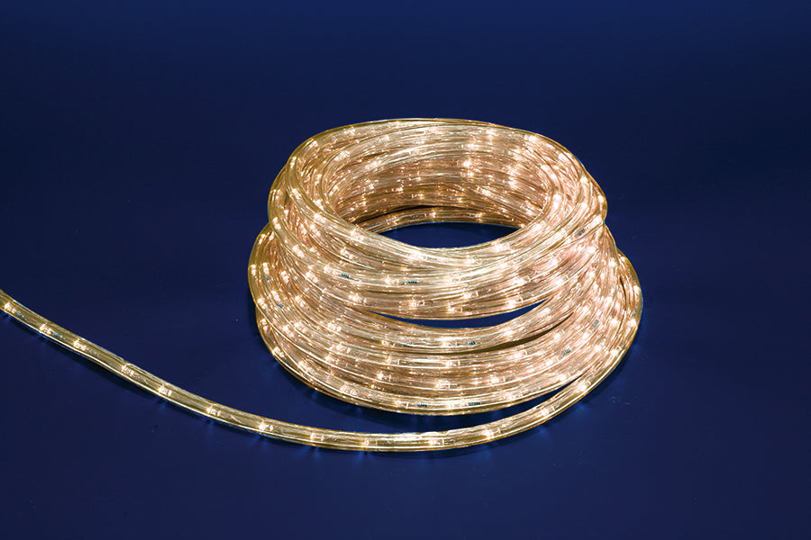 TUBO 480 LED BIANCO CALDO 8 GIOCHI DI LUCE 20 METRI