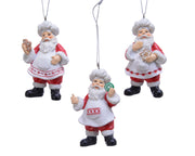 1 BABBO NATALE APPENDIBILE 3,5X5,5X9CM ROSSO MODELLO ASSORTITO