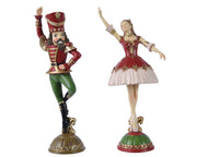 1 SCHIACCIANOCI NATALIZIO BALLERINO H21CM MODELLO ASSORTITO UOMO/DONNA