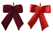 Fiocco Natalizio modello assortito Rosso H5cm