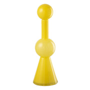 Bottiglia Decorativa in Vetro Ubi H 50 xD 15.5 cm Gialla - immagine 1