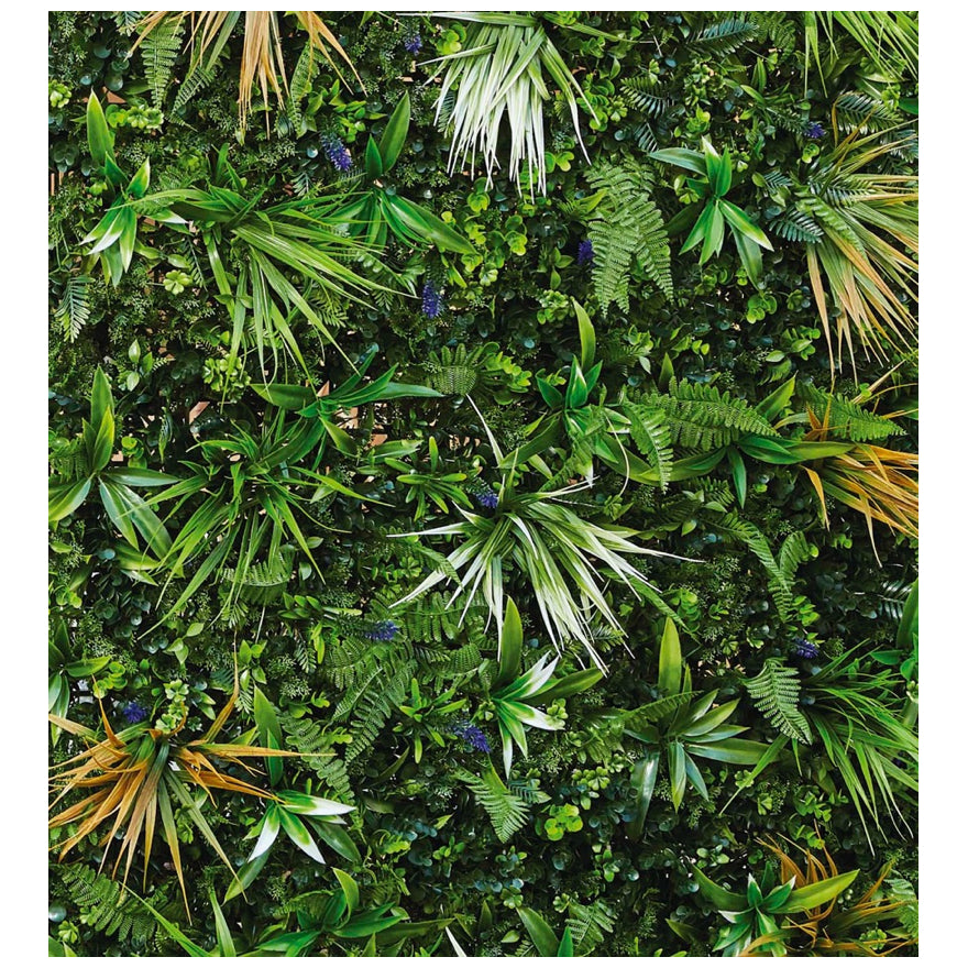 PANNELLO CON PIANTE ARTIFICIALE JUNGLE 0.5X1 MT