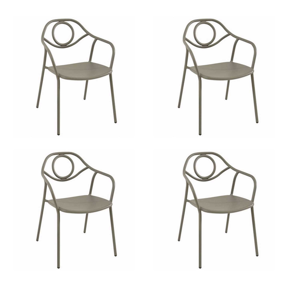 OFFERTA 4 POLTRONE ZAHIR COLORE A SCELTA