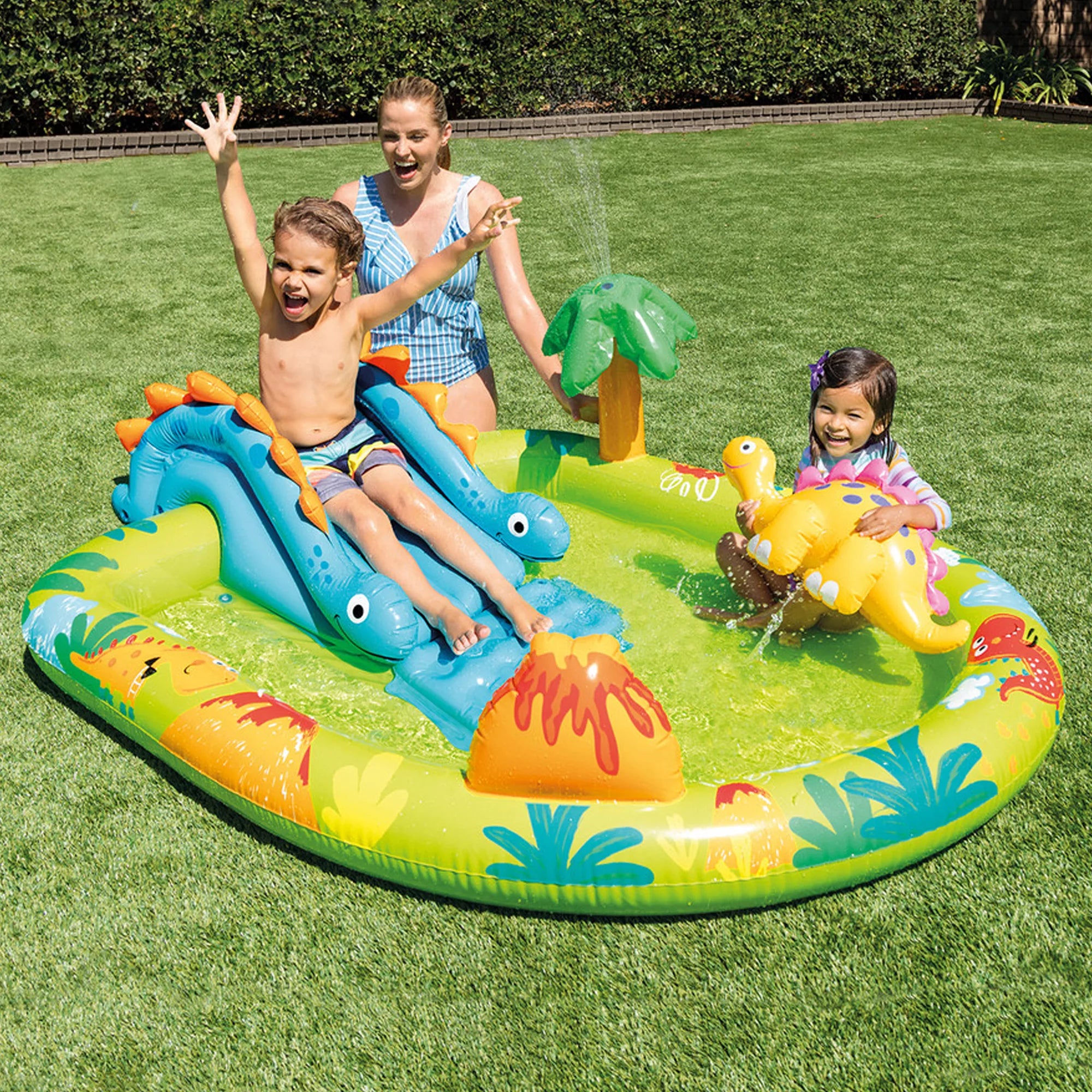 Intex Piscina Play Center Dinosauri Piccolo 191cm x 152cm x 58cm