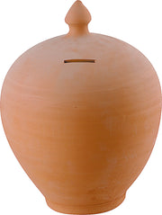 SALVADANAIO  RISPARMIO IN TERRACOTTA 30CM