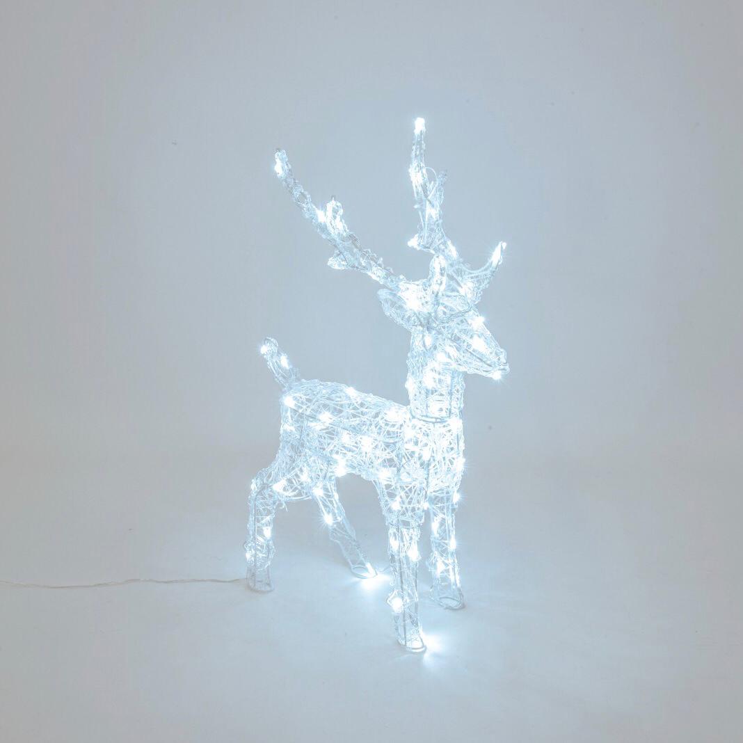 RENNA 3D 105CM 180 LED BIANCO FREDDO