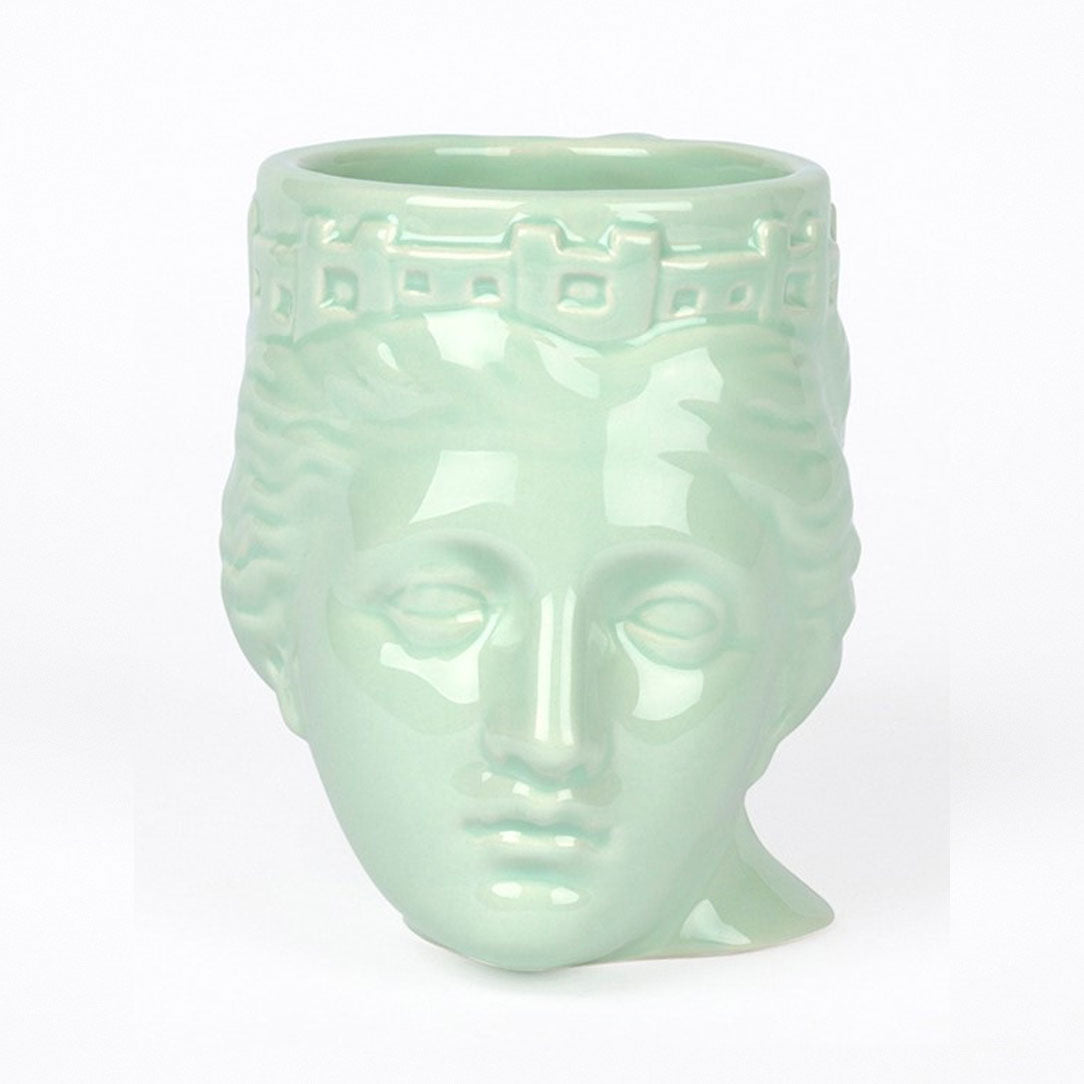 TAZZA MUG TYCHE GODDESS OF LUCK GREEN