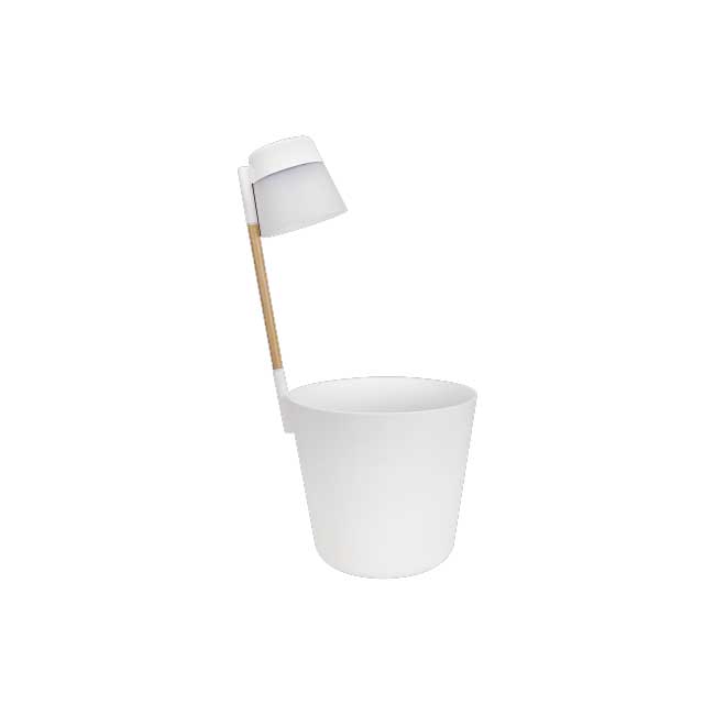 VASO CON LAMPADA SOLARE FLOWER LIGHT COLORE A SCELTA