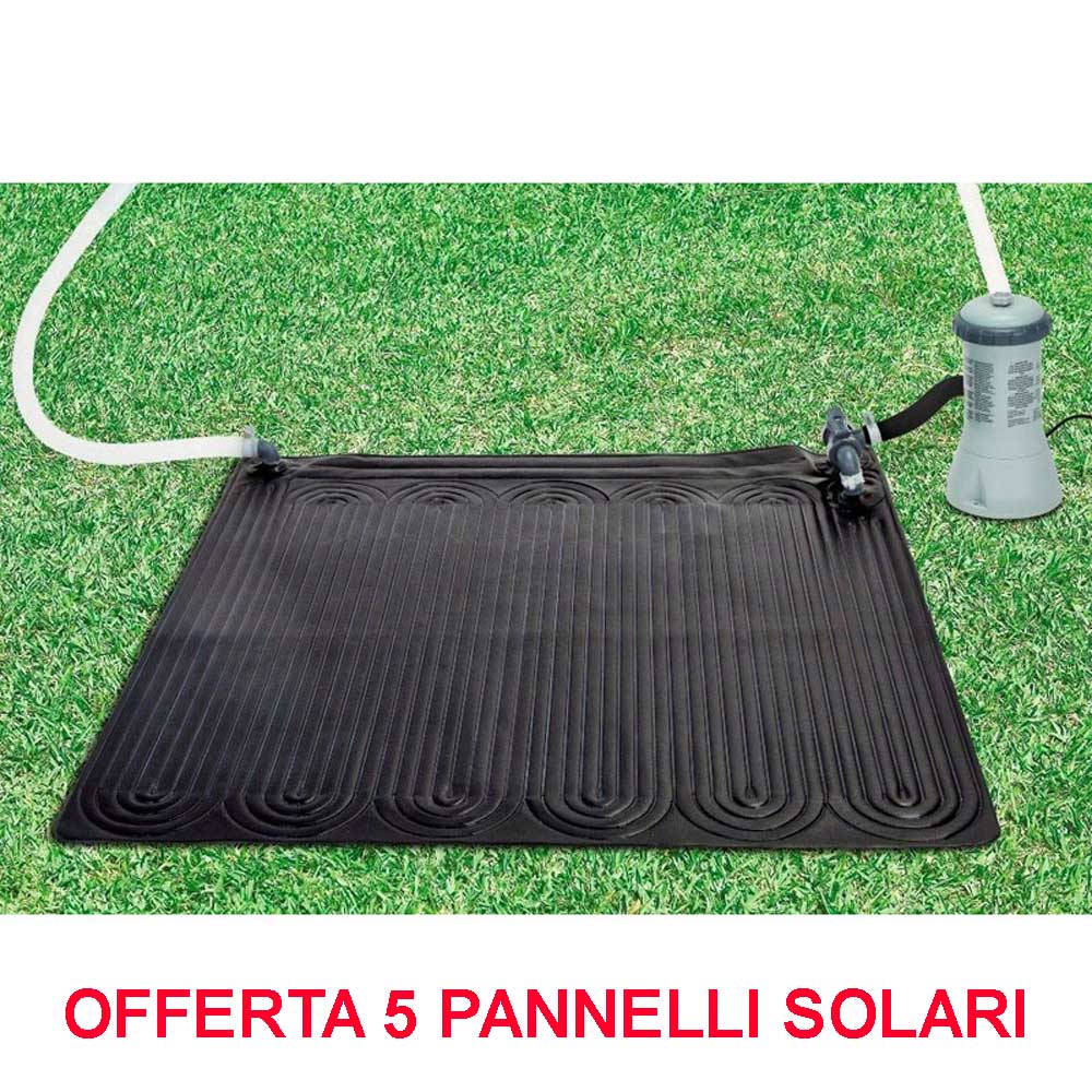 OFFERTA 5 PANNELLI SOLARI PER RISCALDARE ACQUA PISCINA