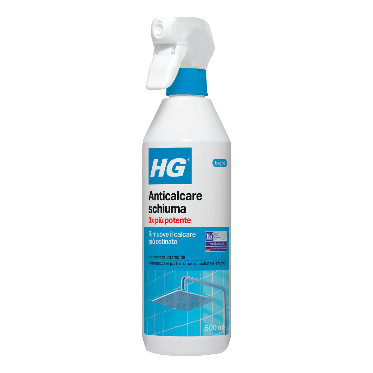 Spray mousse anticalcaire 3 fois plus puissant 500 ml