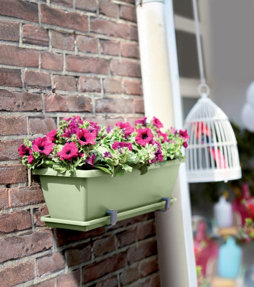 VASO FIORIERA BARCELONA TROUGH 70CM PISTACHE GREEN
