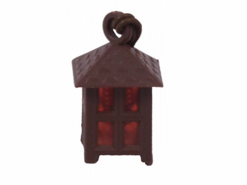 LAMPIONE IN PLASTICA LUCE ROSSA 3,5V