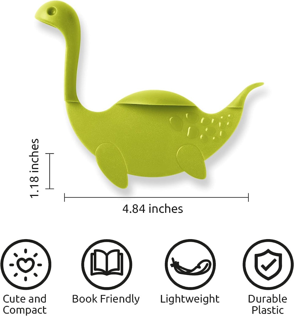 SEGNALIBRO VERDE - NESSIE TALE GREEN