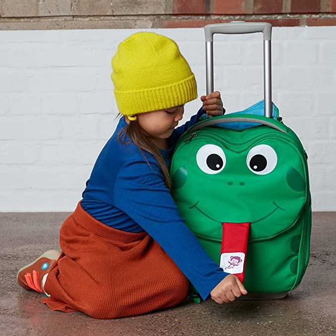 VALIGIA TROLLEY PER BAMBINI FINN LA RANA