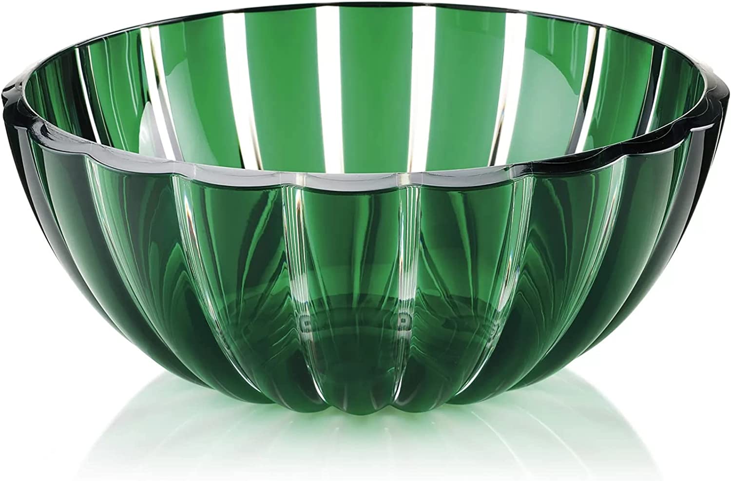 CIOTOLA M "DOLCEVITA" VERDE SMERALDO Ø20 X H8,5 CM - 1500 CC