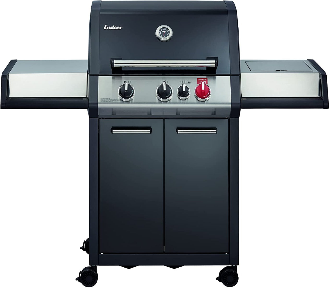 BARBECUE MONROE BLACK PRO 3 K TURBO A GAS