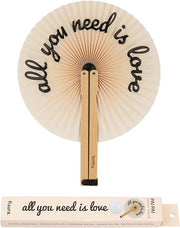 VENTAGLIO PAI PAI "ALL YOU NEED IS LOVE"