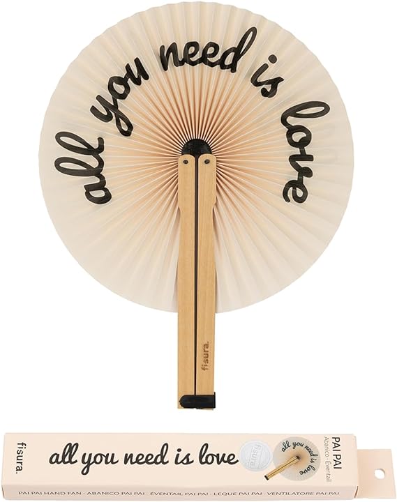 VENTAGLIO PAI PAI "ALL YOU NEED IS LOVE"