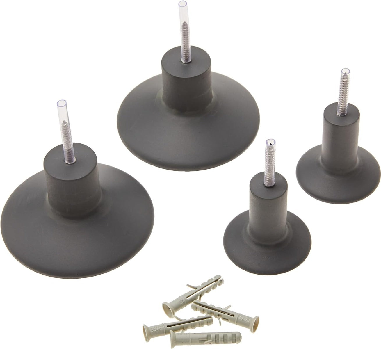 GANCI PONTO PER PARETE SET DA 4 PEZZI