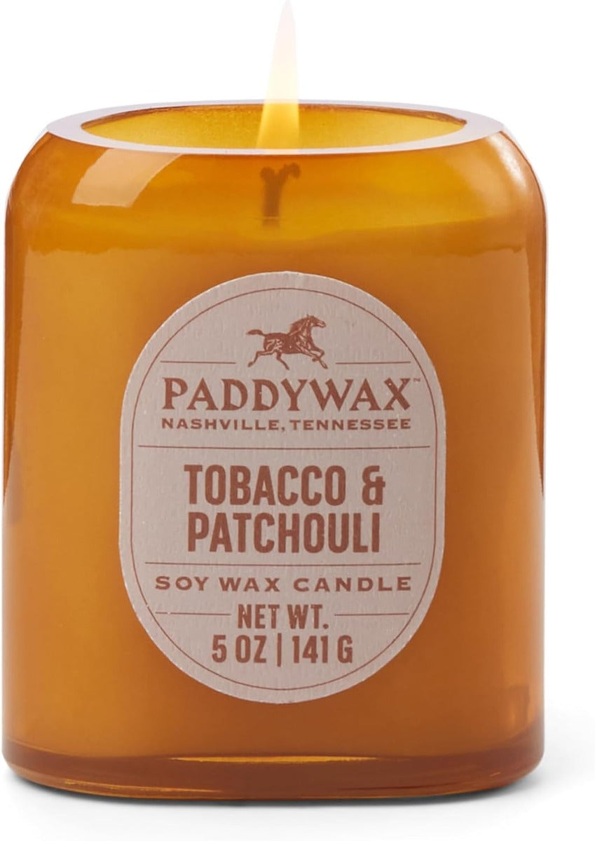 CANDELA PROFUMATA IN BARATTOLO, 142G, TABACCO E PATCHOULI