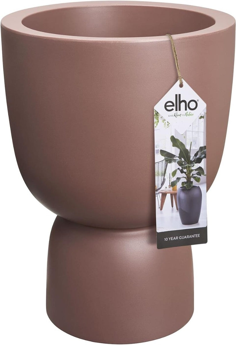 VASO PURE COUPE 41CM ROSY BROWN