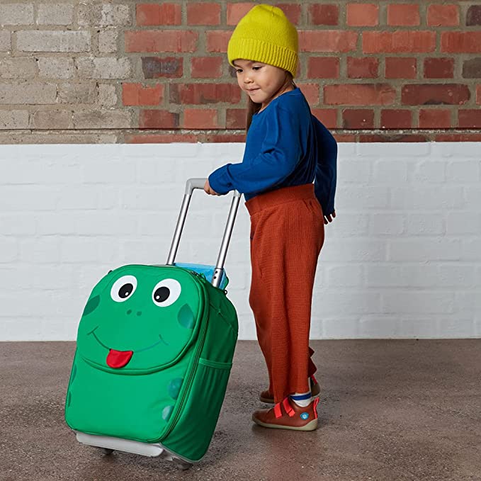 VALIGIA TROLLEY PER BAMBINI FINN LA RANA