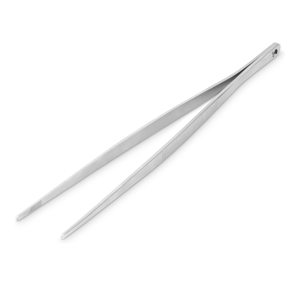 PINZA IN ACCIAIO PER ALIMENTI DELICATI