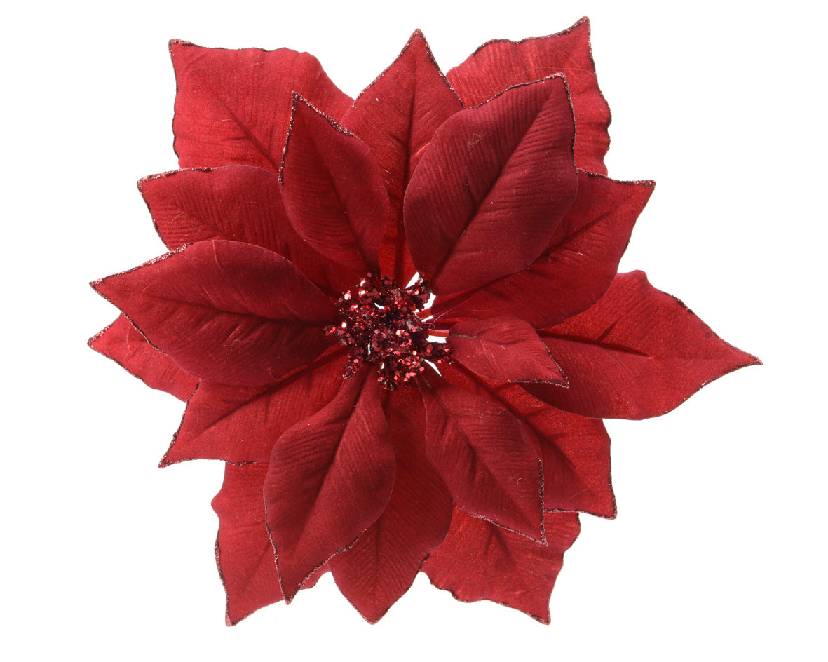 POINSETTIA APPENDIBILE ROSSA 24X24X6CM