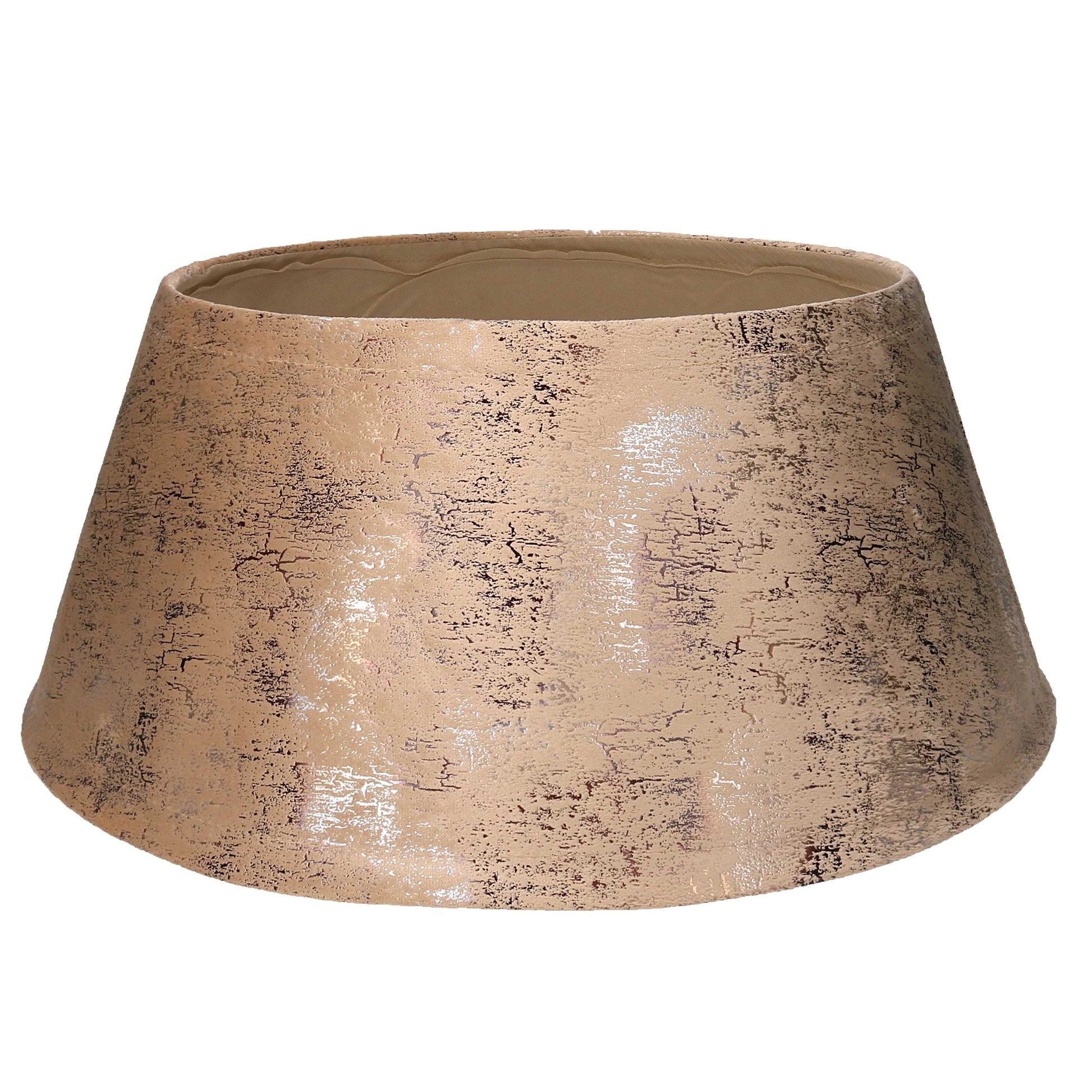 GONNA COPRIBASE PER ALBERO DI NATALE COLOR BRONZO Ø57,5H25CM