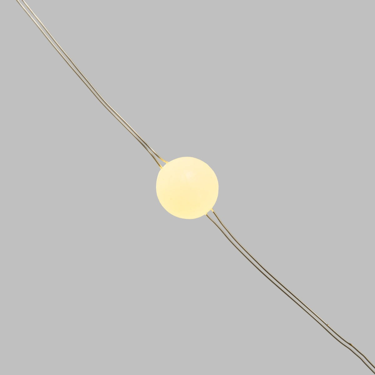 LUCI DI NATALE MINISFERE 100 LED BIANCO CALDO 1000CM
