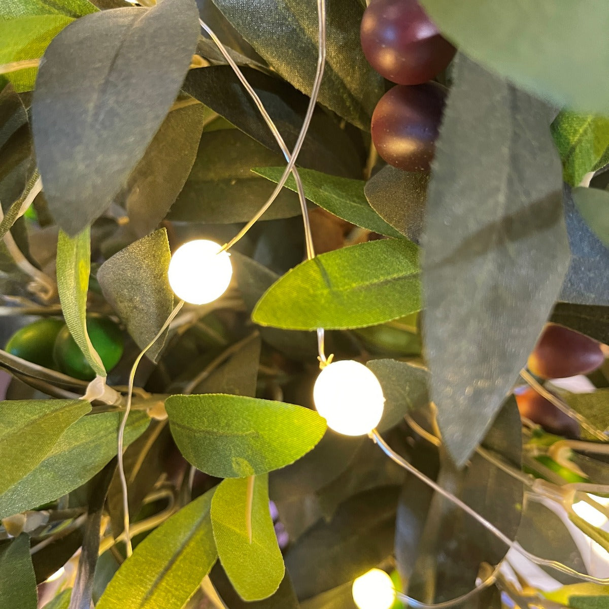 LUCI DI NATALE MINISFERE 100 LED BIANCO CALDO 1000CM