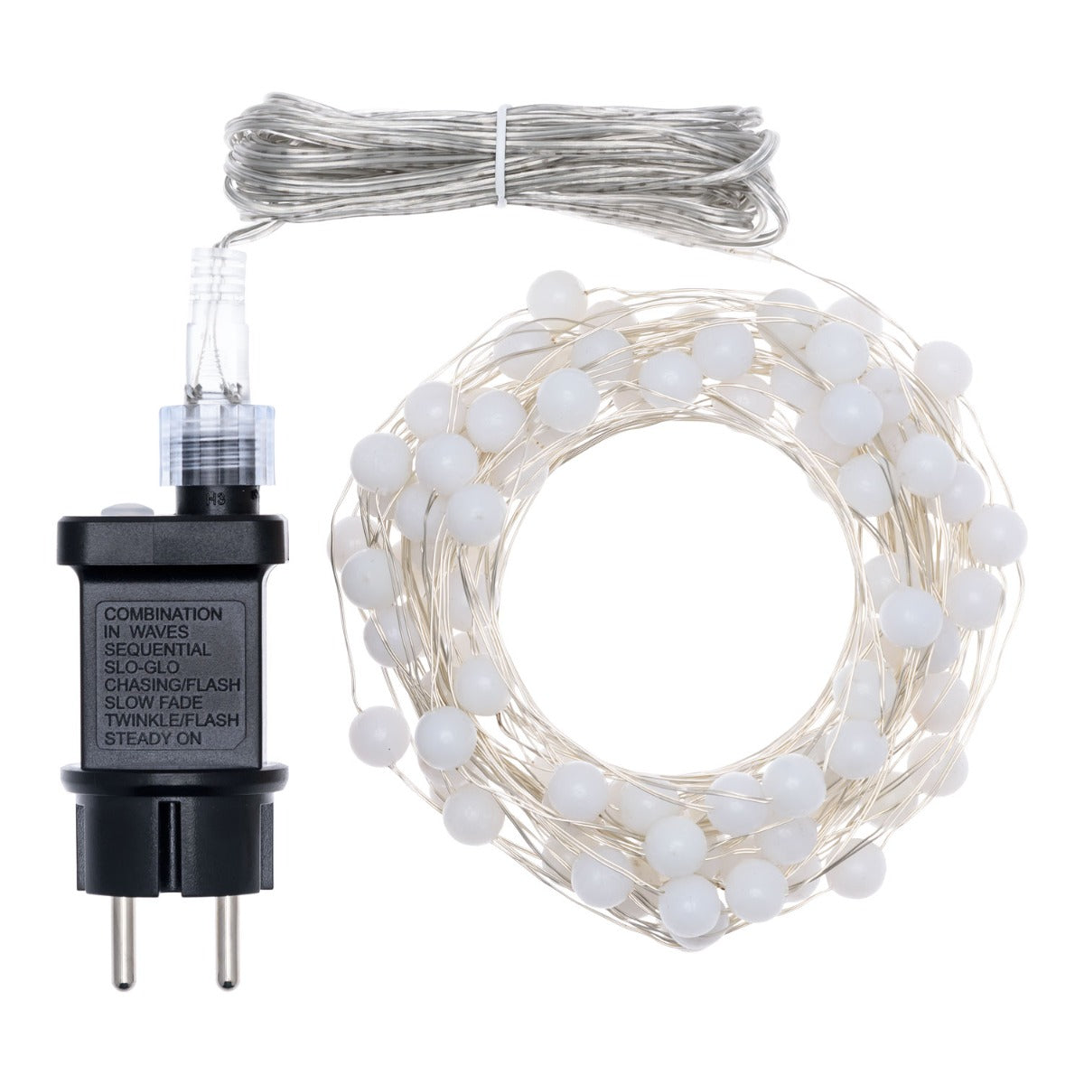 LUCI DI NATALE MINISFERE 100 LED MULTICOLOR 1000CM