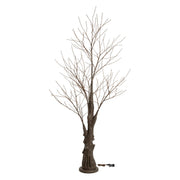 ALBERO LUMINOSO CON 1200 LED BIANCO CALDO H240CM