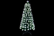 ALBERO DI NATALE LUMINOSO 135 LED BIANCO FREDDO H120CM