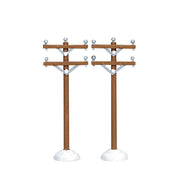 PALI DEL TELEFONO - TELEPHONE POLES SET OF 2