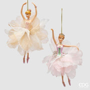 Ballerina da Appendere Tutù Bianco Crema H18 EDG