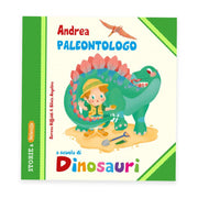 LIBRO ANDREA PALEONTOLOGO A SCUOLA DI DINOSAURI BELLEVILLE