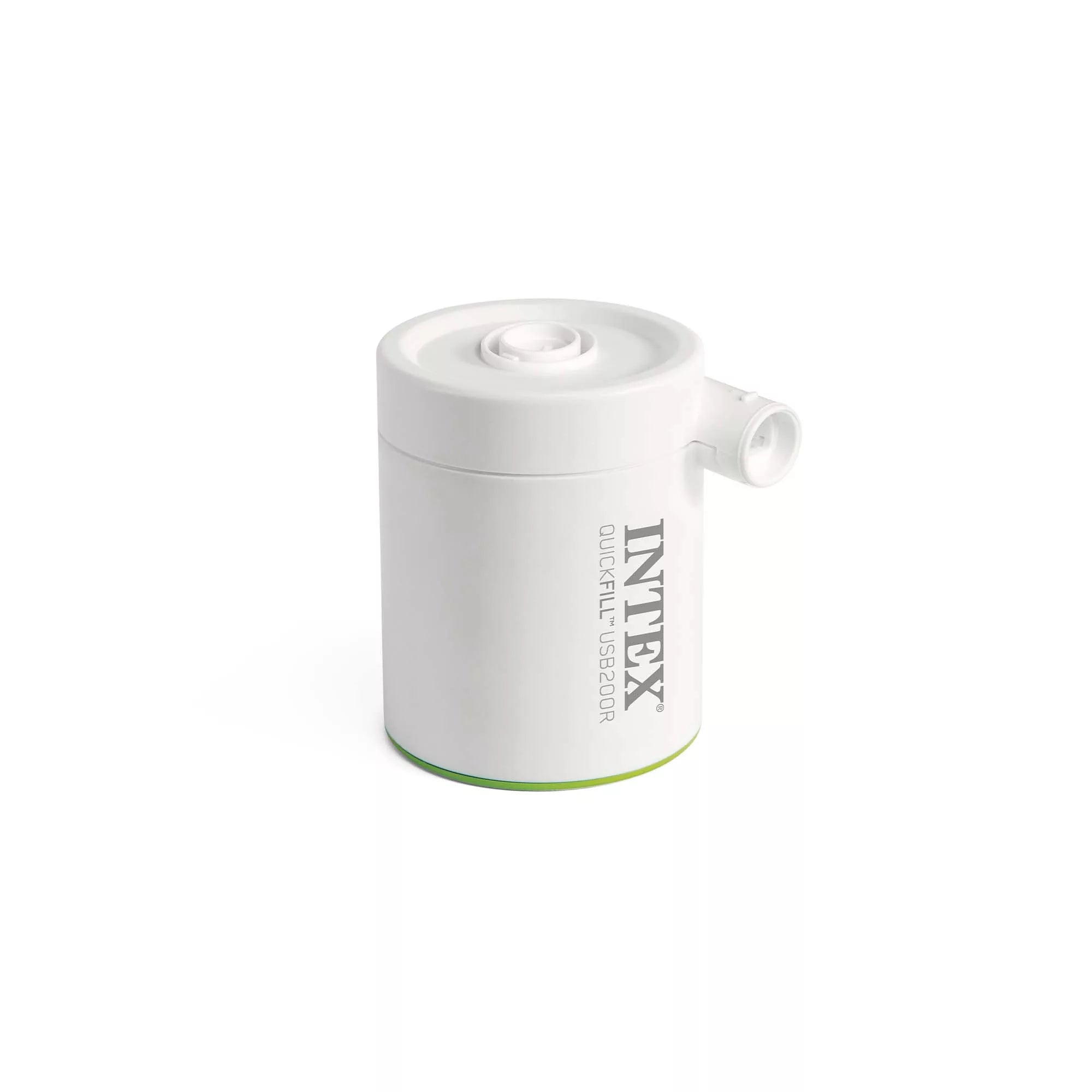 Intex Pompa Elettrica Ricaricabile QuickFill USB200R - Bianco