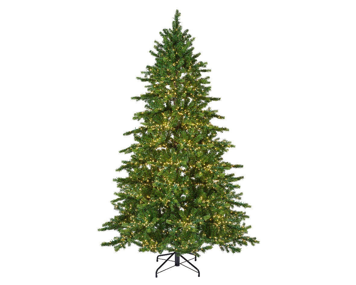 ALBERO DI NATALE GALLOWAY 180CM PREILLUMINATO CON 3000 LED