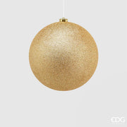 PALLINA POLY 15CM GLITTER ORO