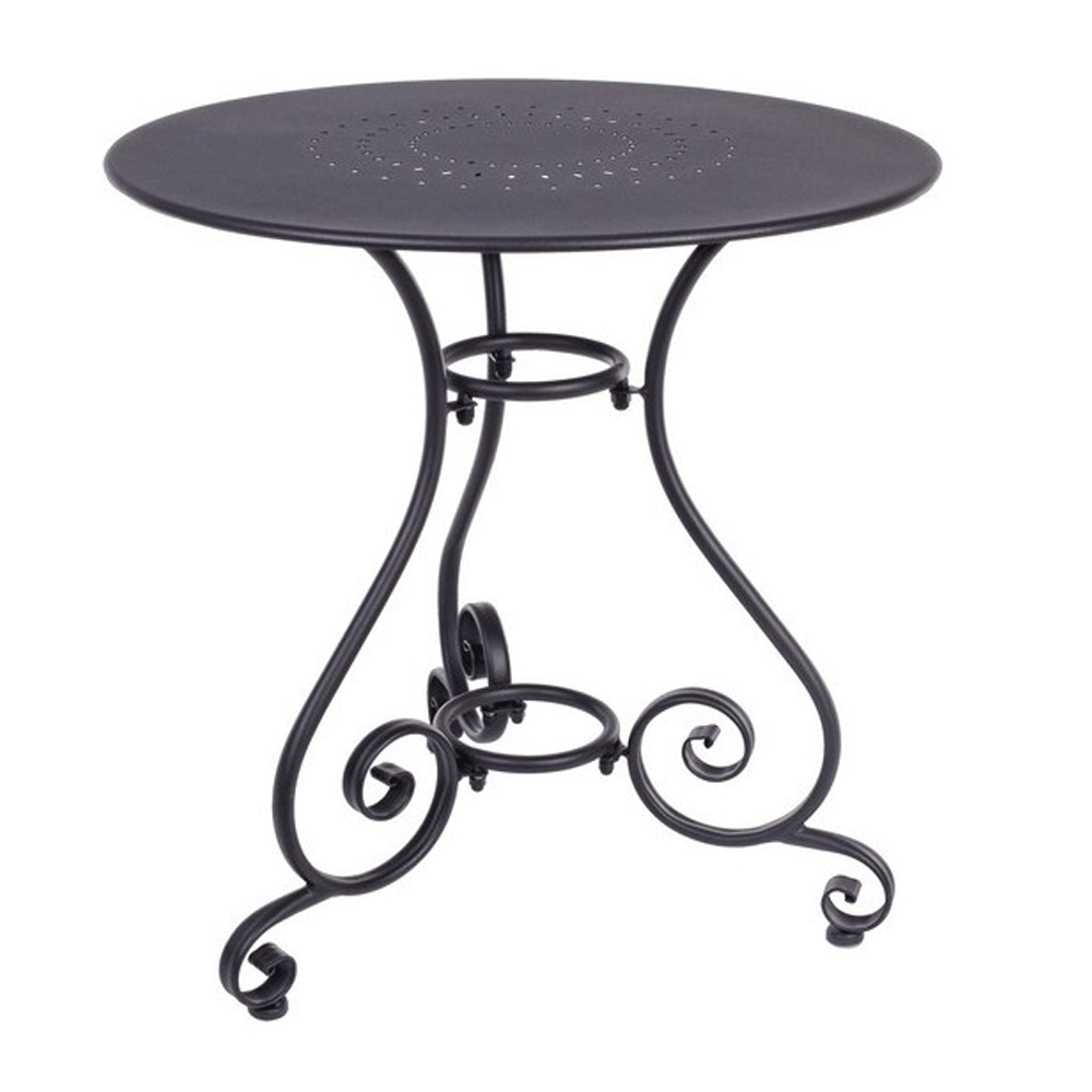 OFFERTA TAVOLO ETIENNE Ø70CM +2 POLTRONE ETIENNE ANTRACITE
