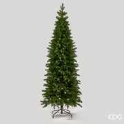 ALBERO DI NATALE VERDE 240CM SLIM ELEGANT