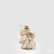 NATIVITÀ IN TESSUTO CON BASE 20CM