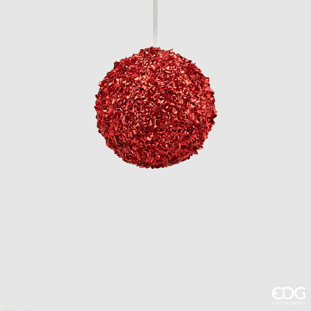 PALLINA DI NATALE 10CM ROSSO