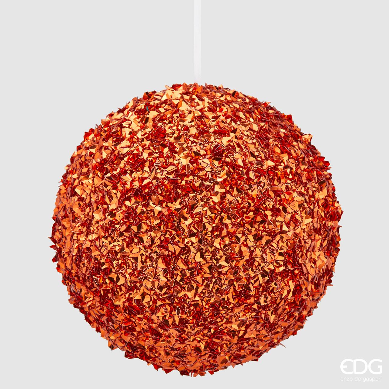 PALLINA DI NATALE 15CM RUGGINE