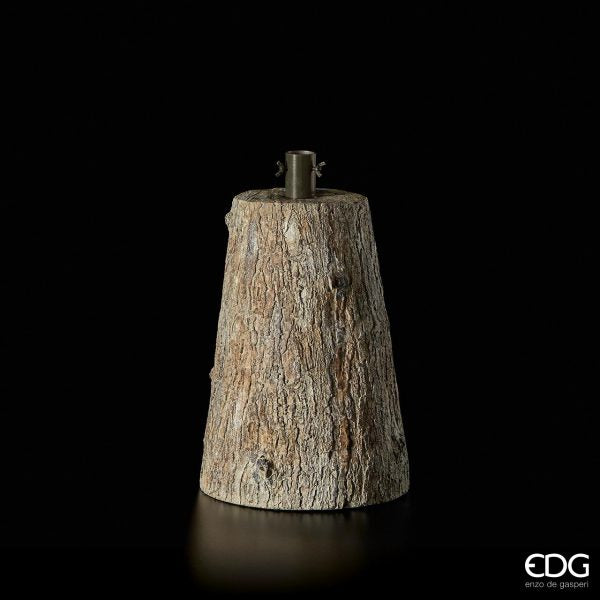 BASE TRONCO PER ALBERO DI NATALE EFFETTO LEGNO 42X32CM