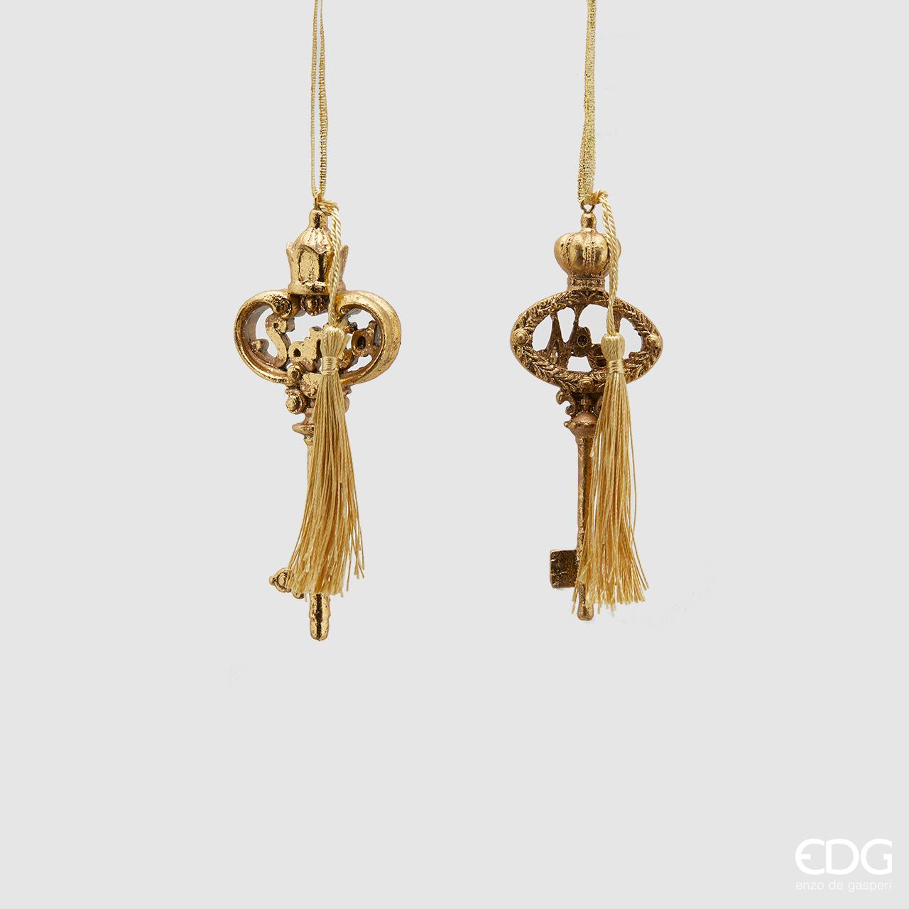 CHIAVE APPENDIBILE 13CM ORO MODELLO ASSORTITO