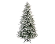 ALBERO DI NATALE VERMONT VERDE EFFETTO GHIACCIATO 180CM